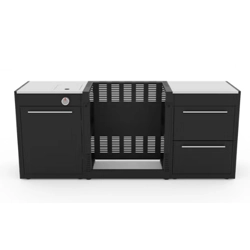 vendita online Modulo cucina barbecue weber per bbq genesis con fornello laterale Barbecue a gas Weber